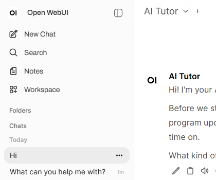Clicking the menu button to hide the sidebar, then clicking again to show it